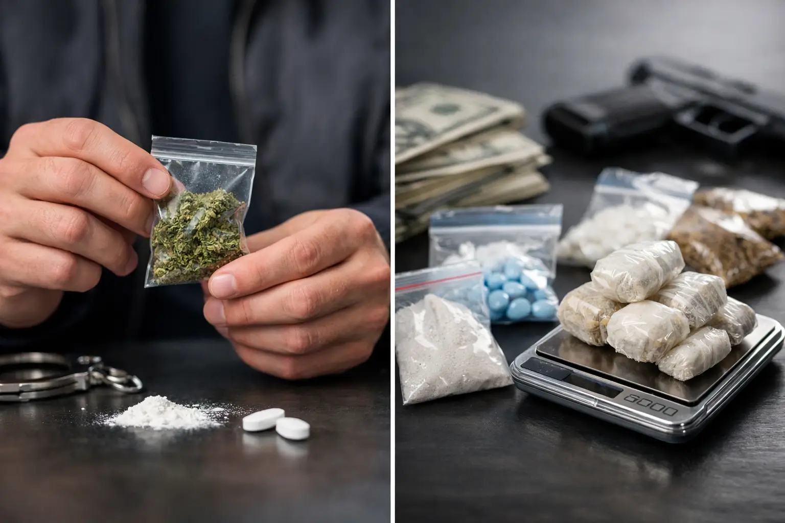 Drug Possession Versus Distribution