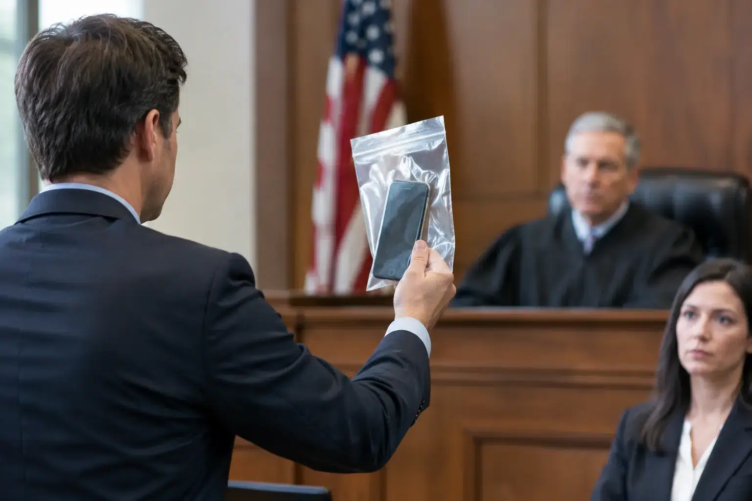 A Criminal Evidence Suppression Example in Court